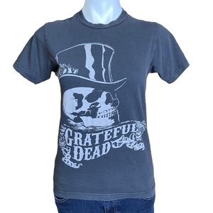 🎩💀Grateful Dead🌹Graphic Tee in Gray